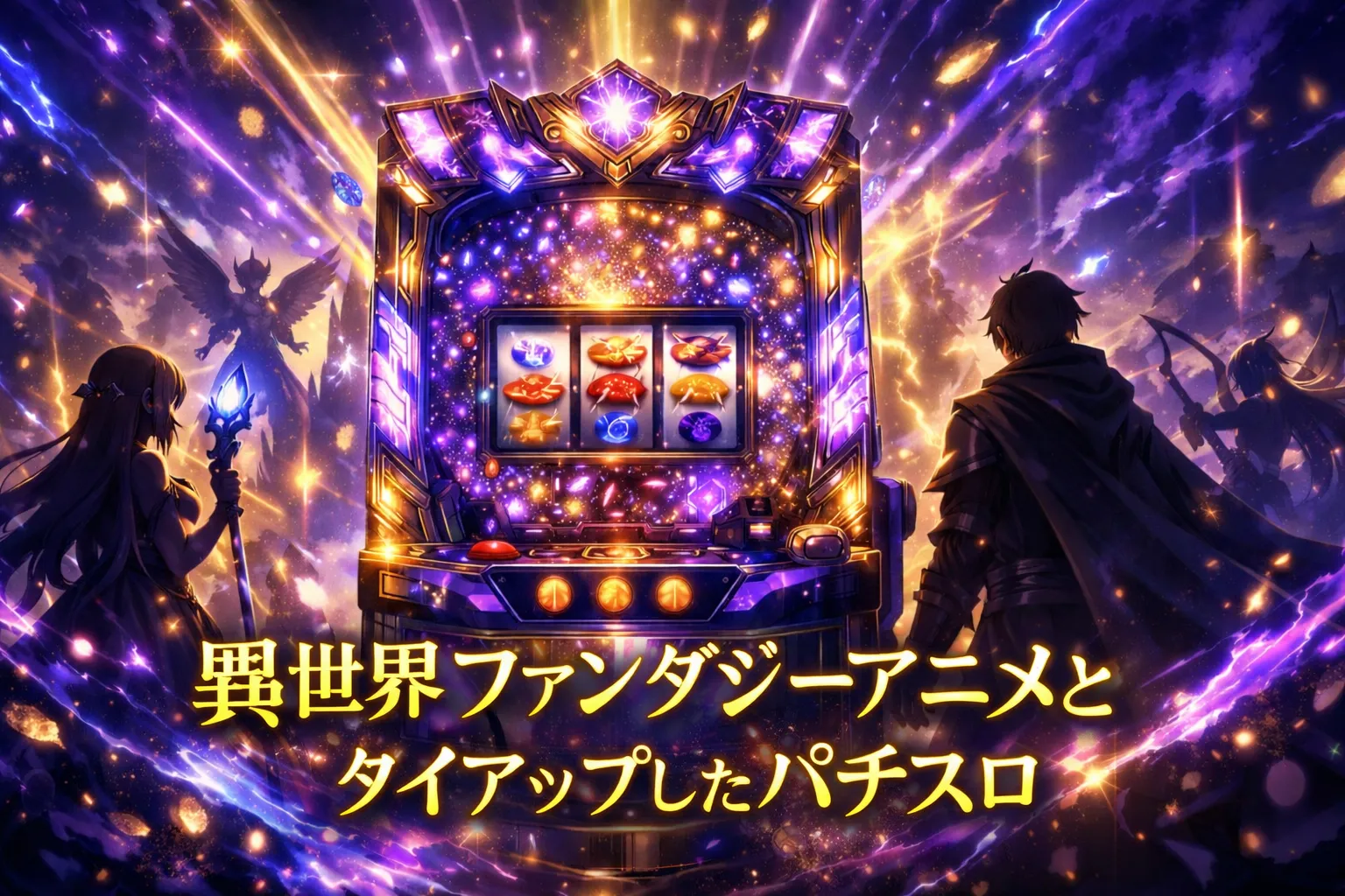 異世界ファンタジーアニメがパチンコ・パチスロに！
